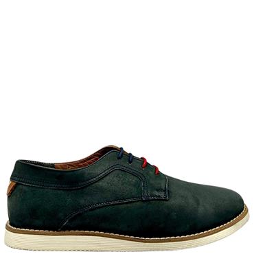 POD BOYS CASUAL TIE SHOE - NAVY